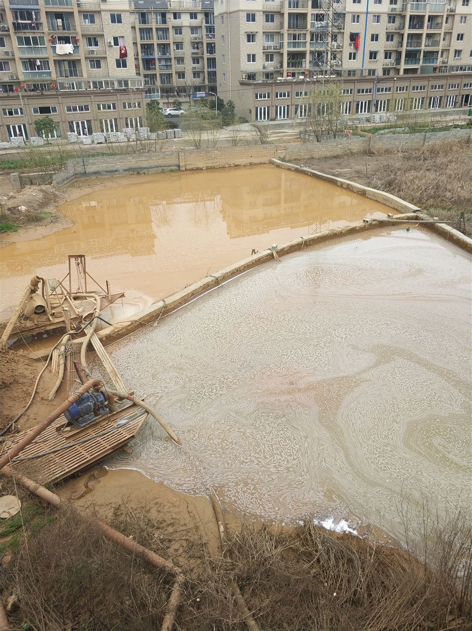 防城沉淀池淤泥清理-厂区废水池淤泥清淤