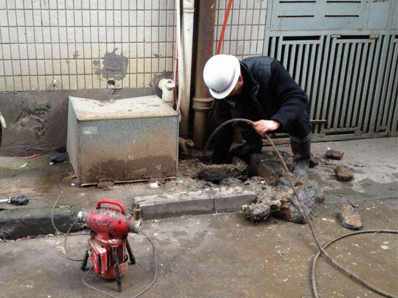 防城疏通下水道-洗菜池疏通